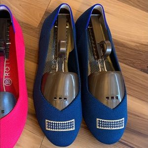 Rothy’s 8.5 polar blue flats
